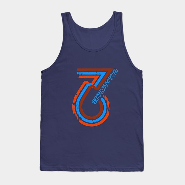 seventytwo''72 Tank Top by Lab7115